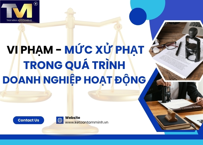 Vi phạm trong quá trình doanh nghiệp hoạt động