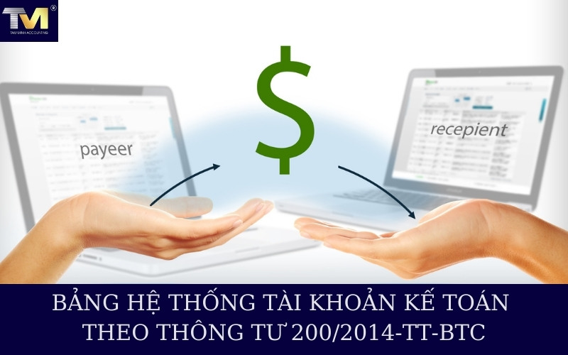 Bảng hệ thống tài khoản kế toán theo thông tư 200/2014/TT-BTC