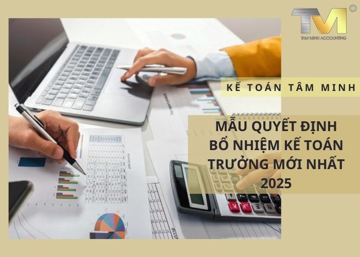 Mẫu quyết định bổ nhiệm kế toán trưởng