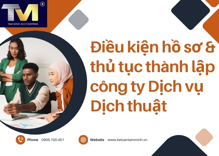 thủ tục thành lập công ty Dịch vụ Dịch thuật